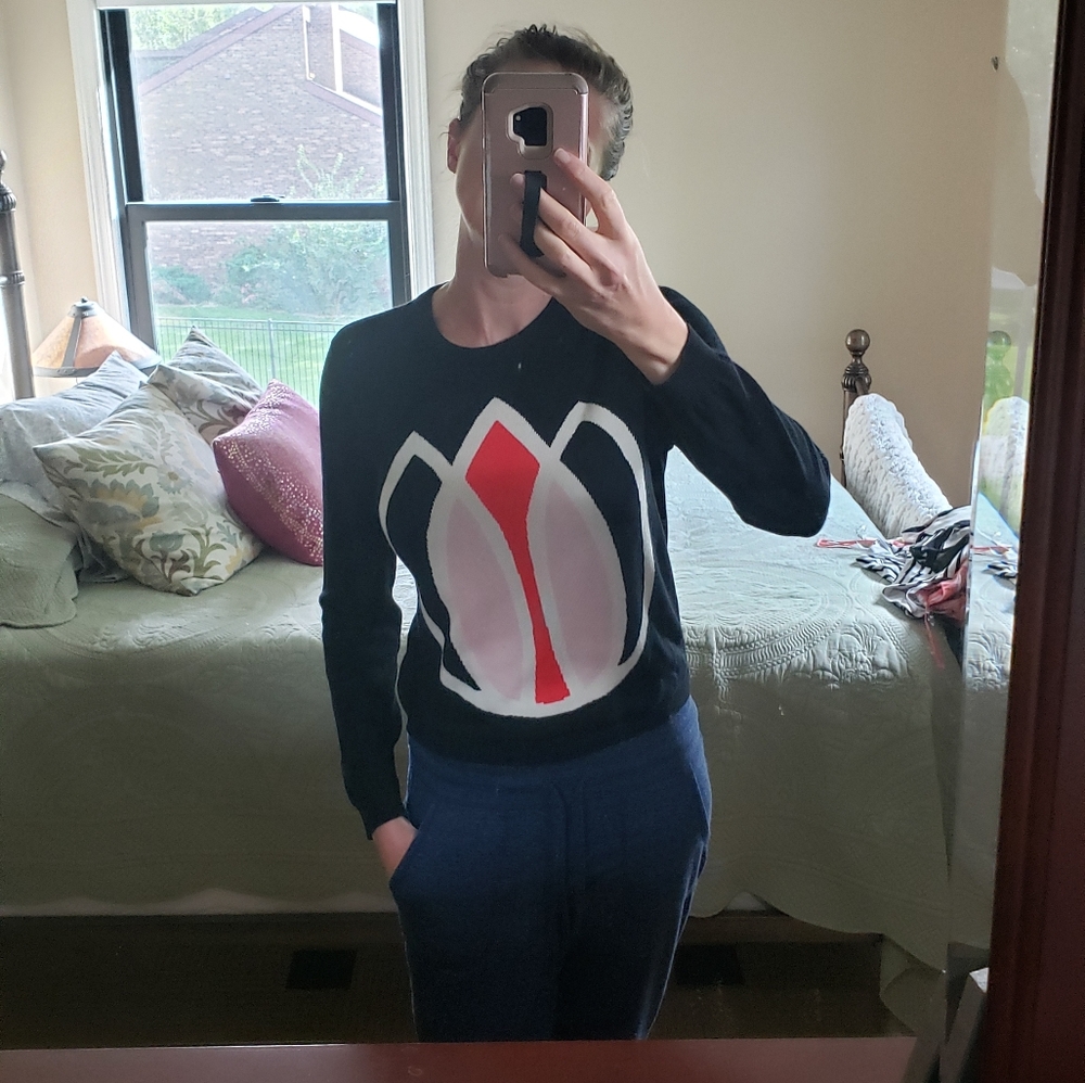 Cynthia Rowley silk cashmere sweater